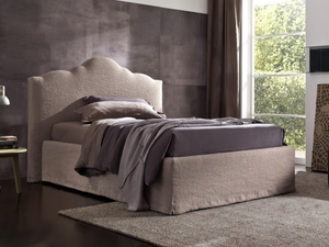 ELETTRA - Full size upholstered storage bed _ Duomo Design